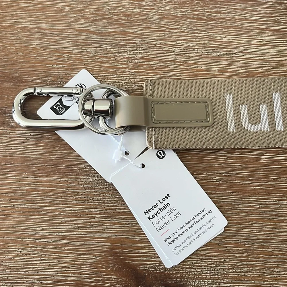 lululemon athletica Never Lost Keychain NWT - Picture 4 of 4